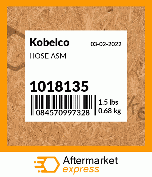 HOSE ASM 1018135