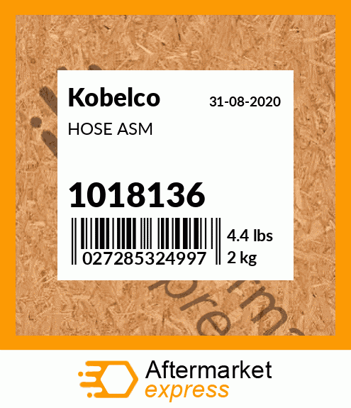 HOSE ASM 1018136
