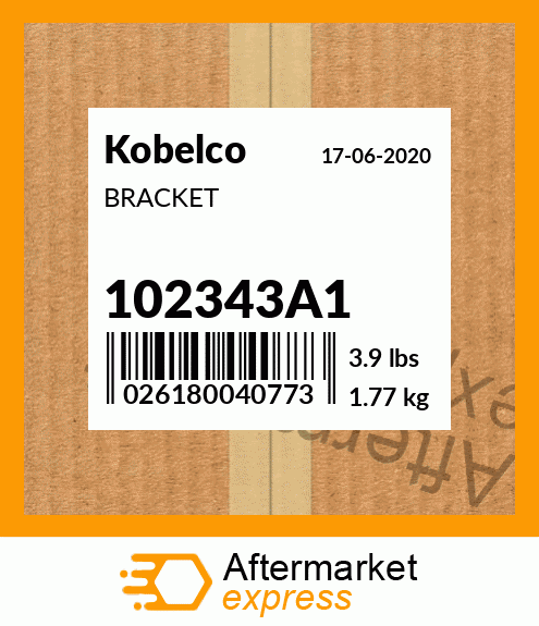 BRACKET 102343A1