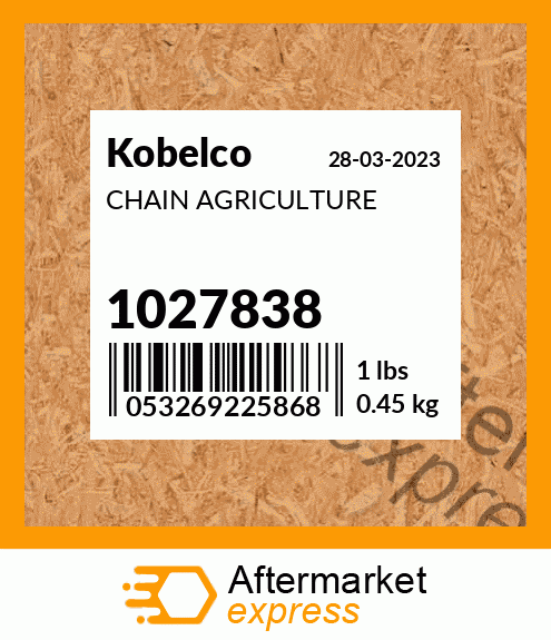 CHAIN AGRICULTURE 1027838