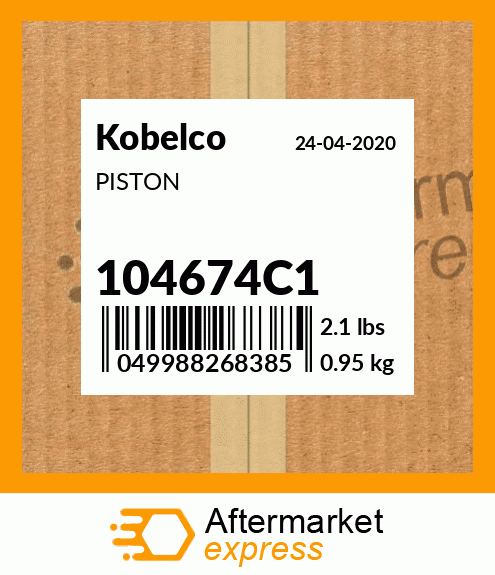 PISTON 104674C1