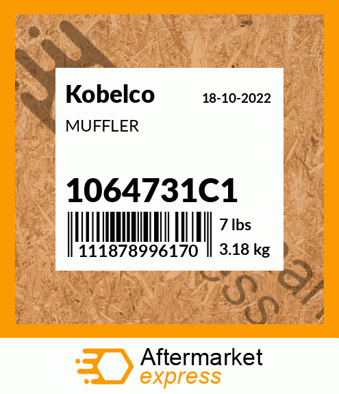 MUFFLER 1064731C1