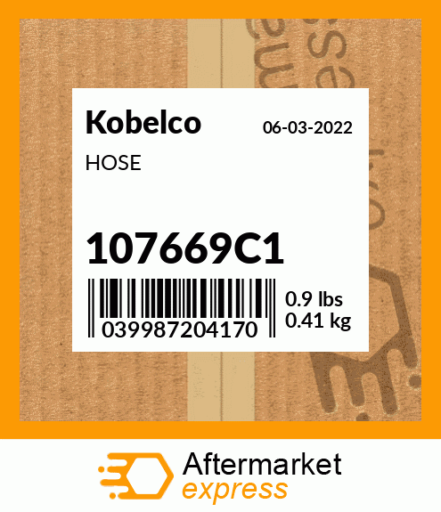 HOSE 107669C1