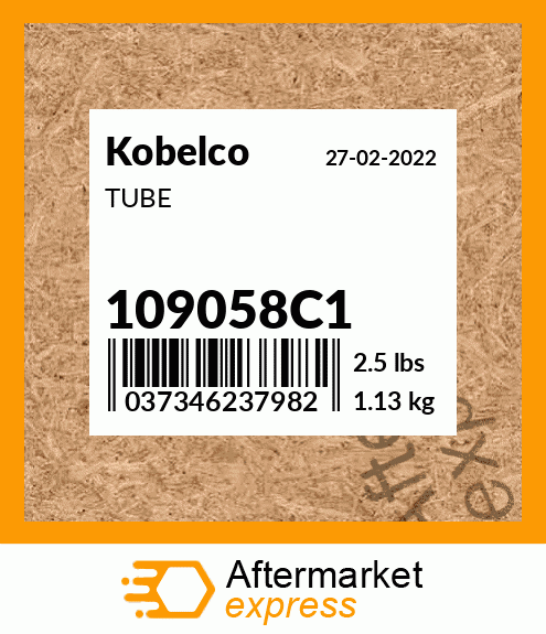 TUBE 109058C1