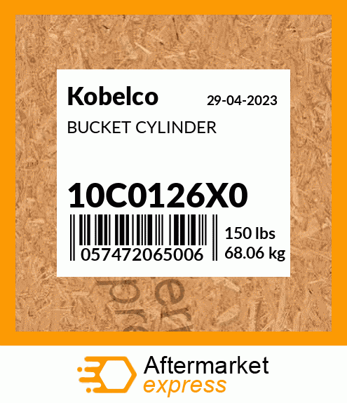 BUCKET CYLINDER 10C0126X0