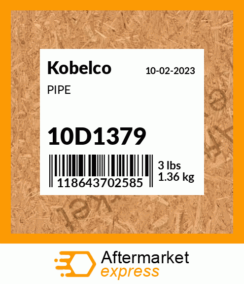 PIPE 10D1379
