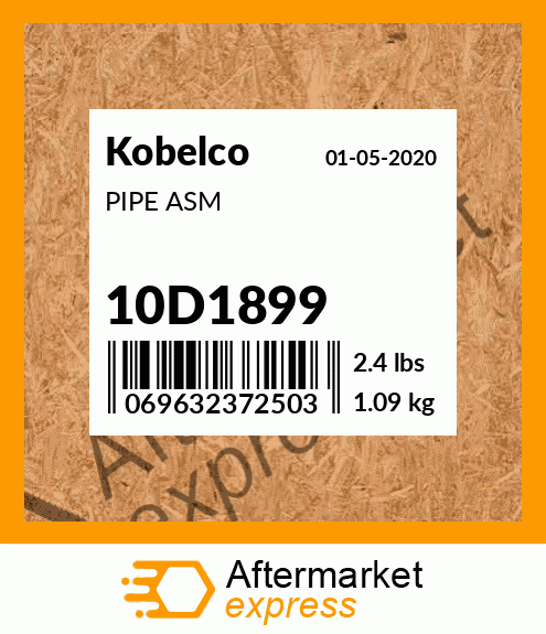 PIPE ASM 10D1899