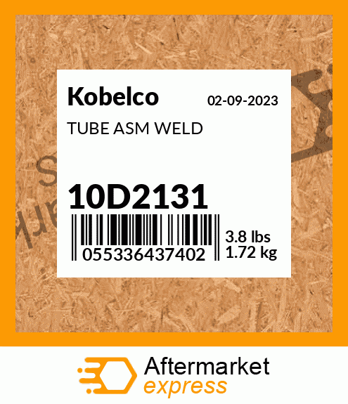 TUBE ASM WELD 10D2131