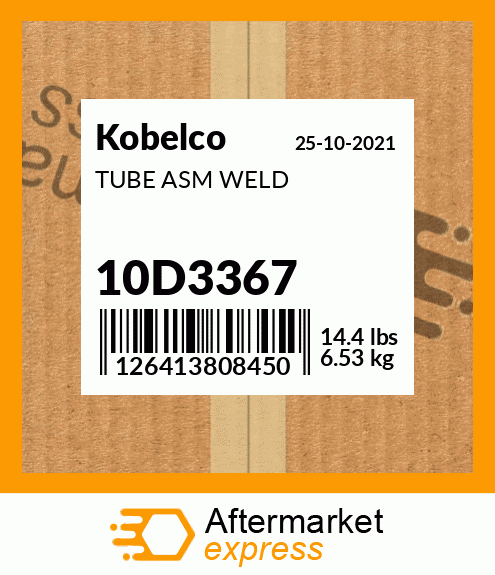 TUBE ASM WELD 10D3367