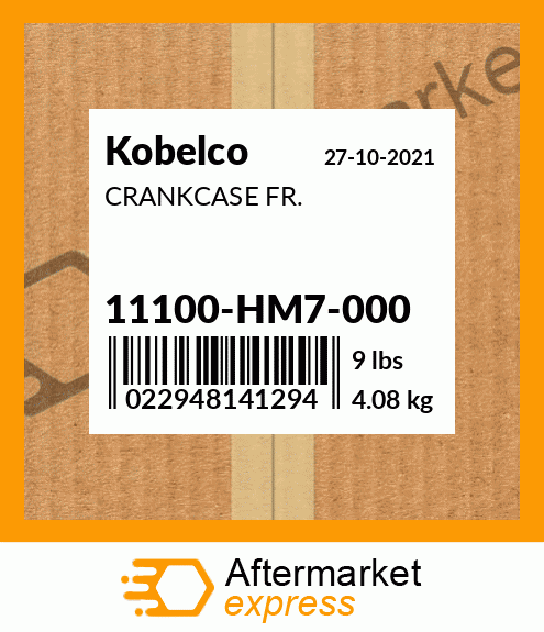 CRANKCASE FR. 11100-HM7-000