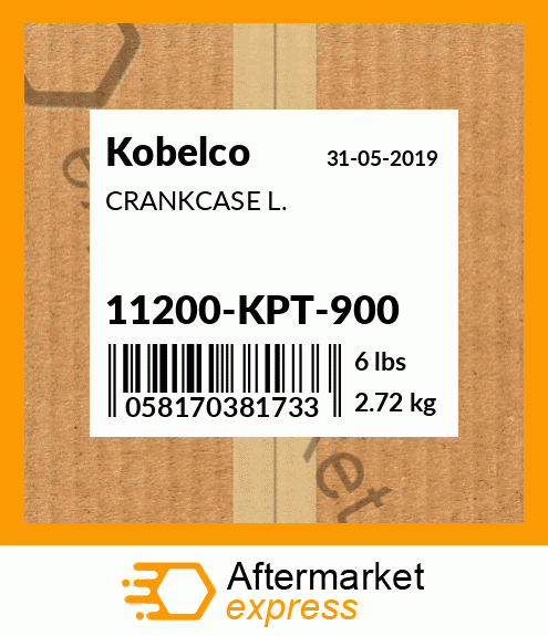 CRANKCASE L. 11200-KPT-900