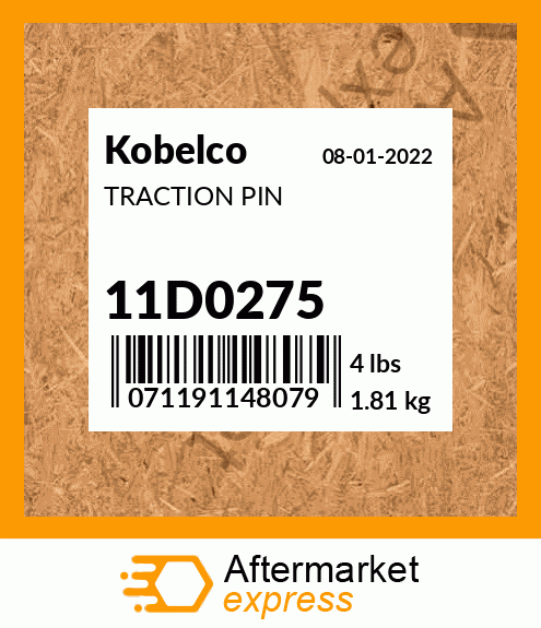 TRACTION PIN 11D0275