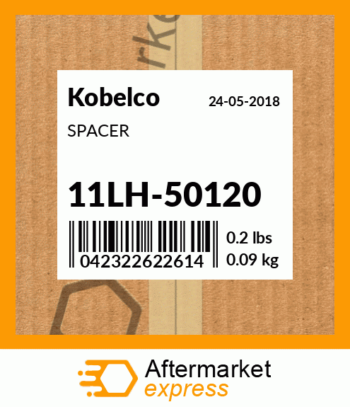 SPACER 11LH-50120