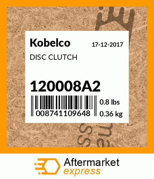 DISC CLUTCH 120008A2