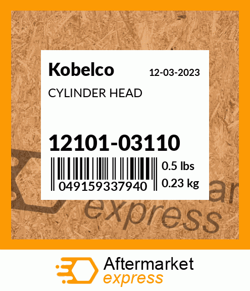 CYLINDER HEAD 12101-03110
