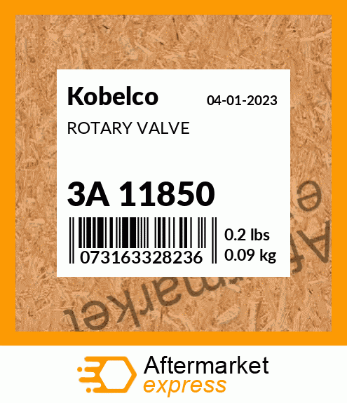 ROTARY VALVE 3A 11850