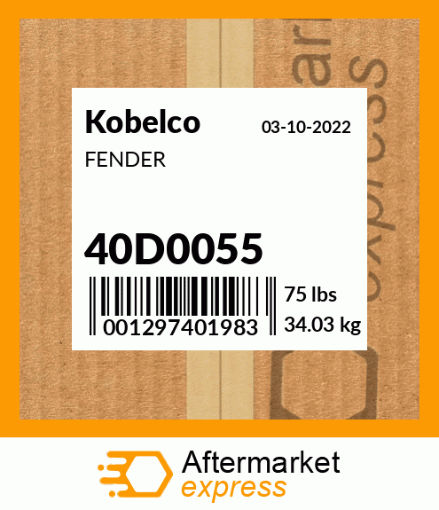 FENDER 40D0055