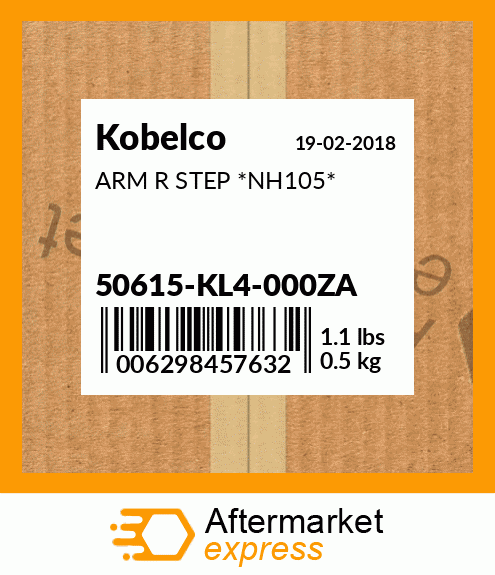 ARM R STEP *NH105* 50615-KL4-000ZA
