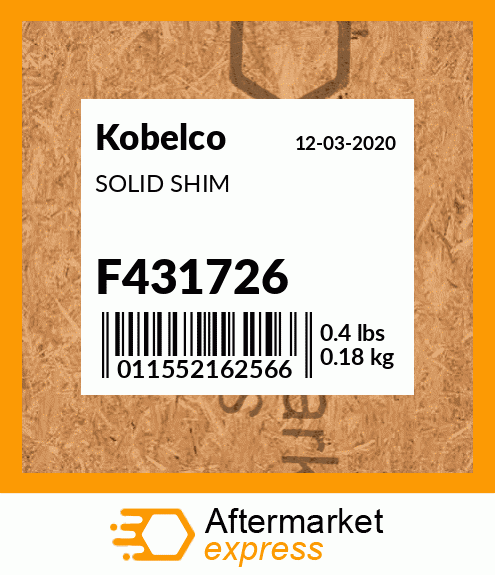 SOLID SHIM F431726