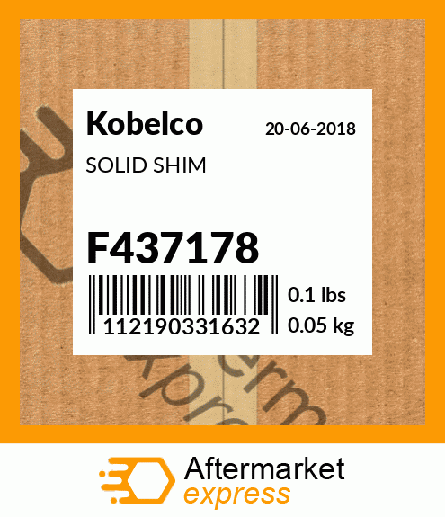 SOLID SHIM F437178