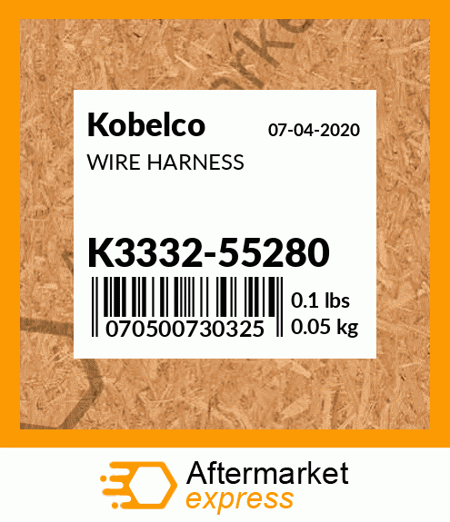WIRE HARNESS K3332-55280