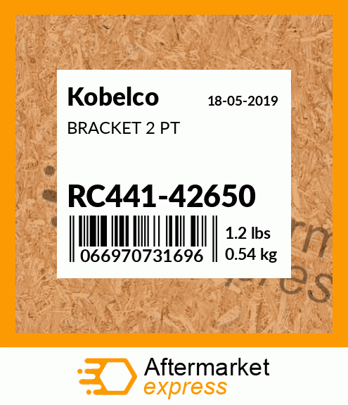 BRACKET 2 PT RC441-42650