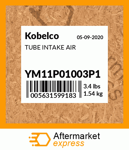 TUBE INTAKE AIR YM11P01003P1