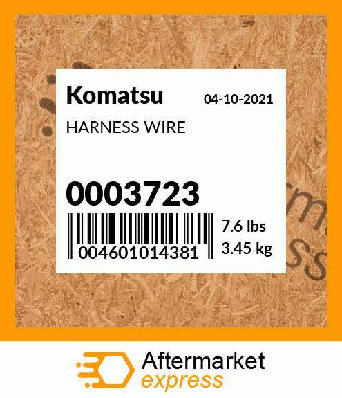 HARNESS WIRE 0003723