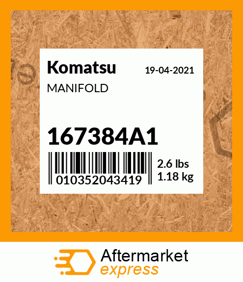 MANIFOLD 167384A1
