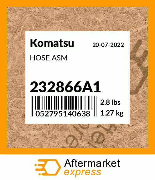 HOSE ASM 232866A1