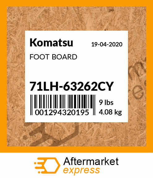FOOT BOARD 71LH-63262CY