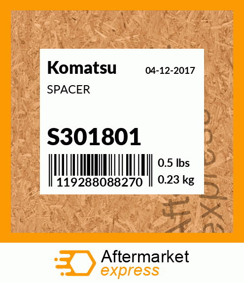 SPACER S301801