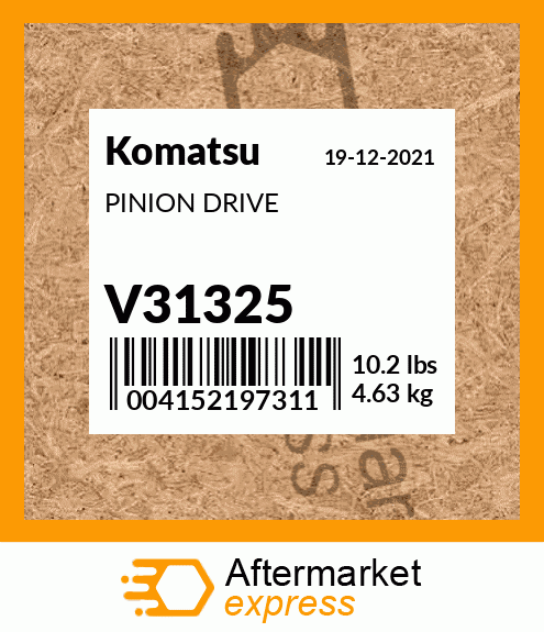 PINION DRIVE V31325