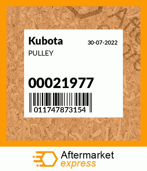 PULLEY 00021977