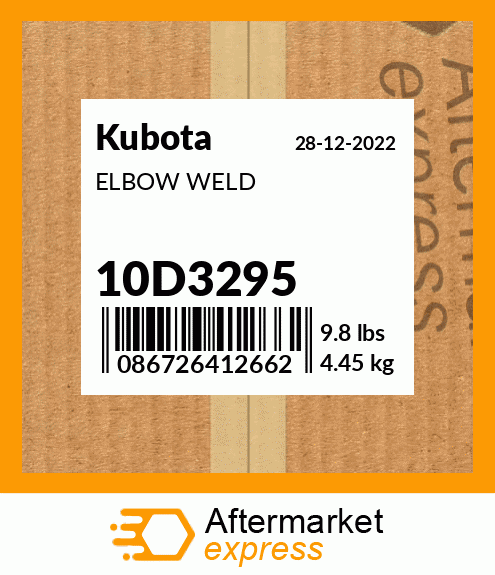 ELBOW WELD 10D3295