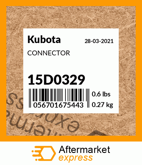 CONNECTOR 15D0329