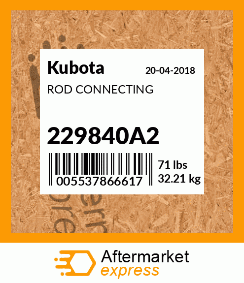 ROD CONNECTING 229840A2