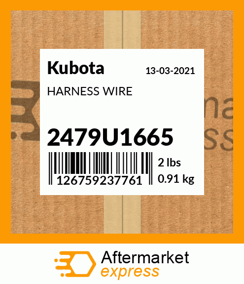 HARNESS WIRE 2479U1665