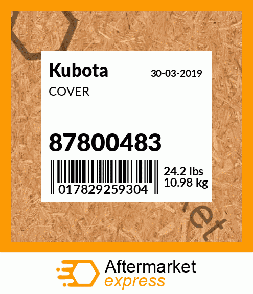 COVER 87800483