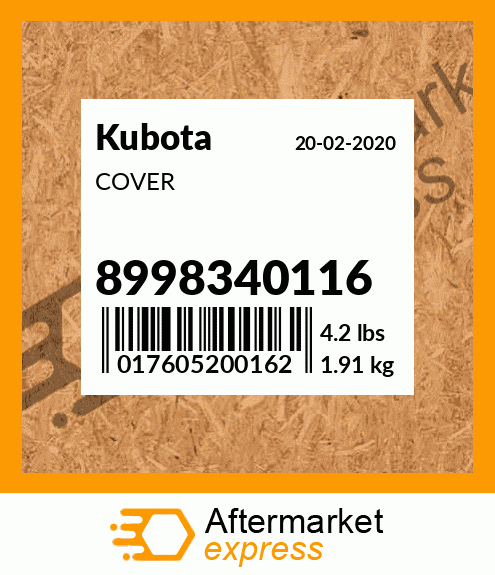 COVER 8998340116