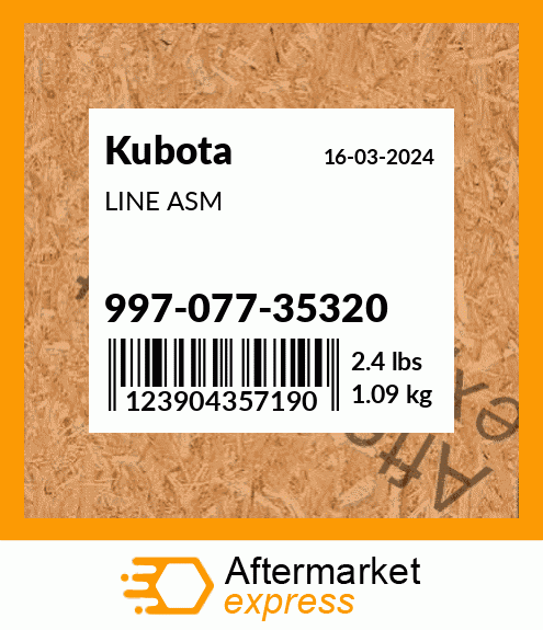 LINE ASM 997-077-35320