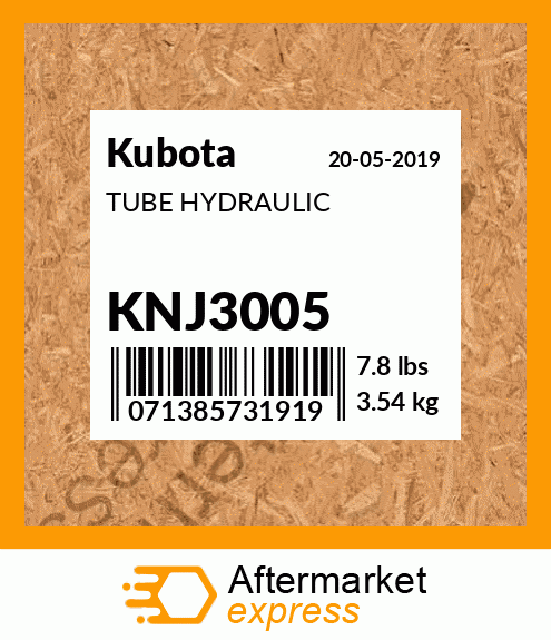 TUBE HYDRAULIC KNJ3005