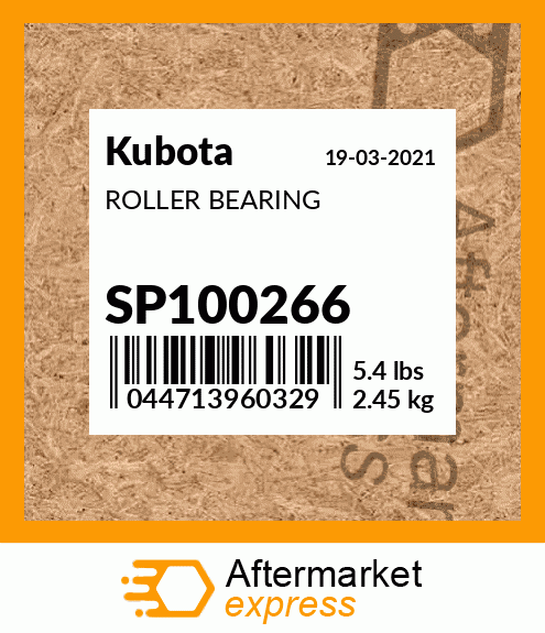 ROLLER BEARING SP100266