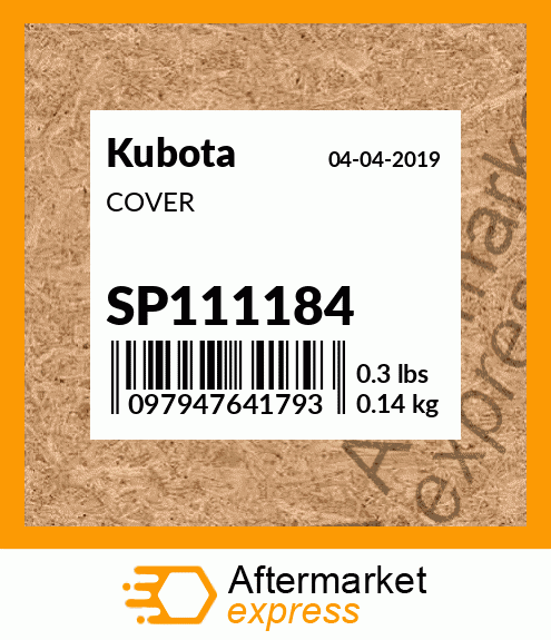 COVER SP111184