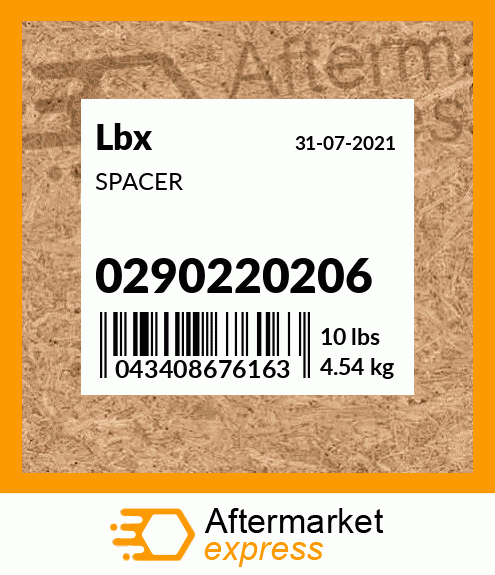 SPACER 0290220206