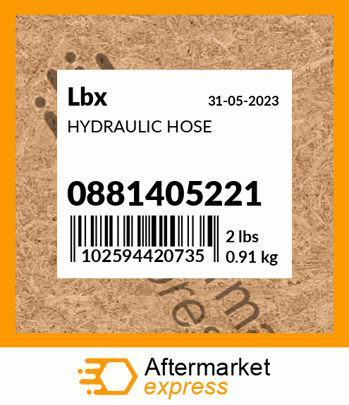 HYDRAULIC HOSE 0881405221