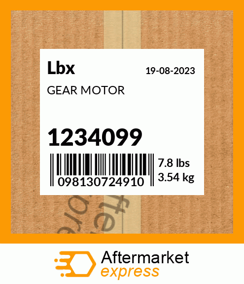 GEAR MOTOR 1234099