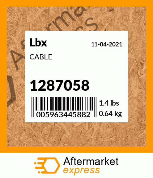 CABLE 1287058
