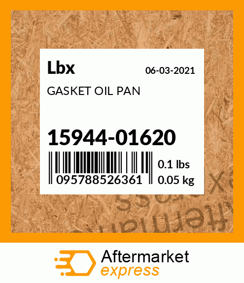 GASKET OIL PAN 15944-01620