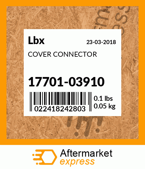COVER CONNECTOR 17701-03910